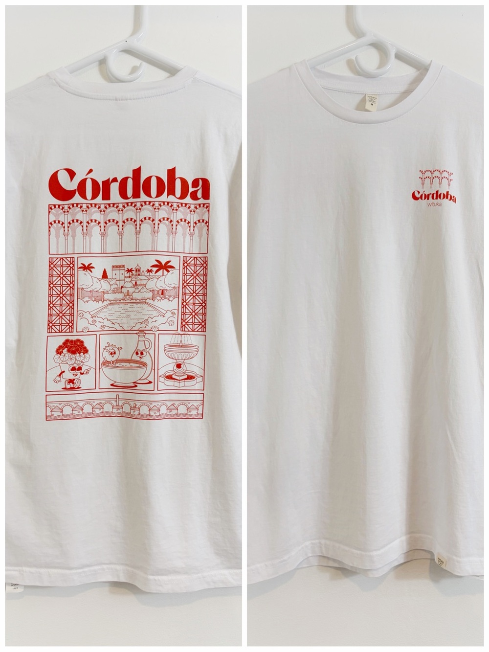 Wituka Organic Cotton Cordoba Spain Graphic T Shirt